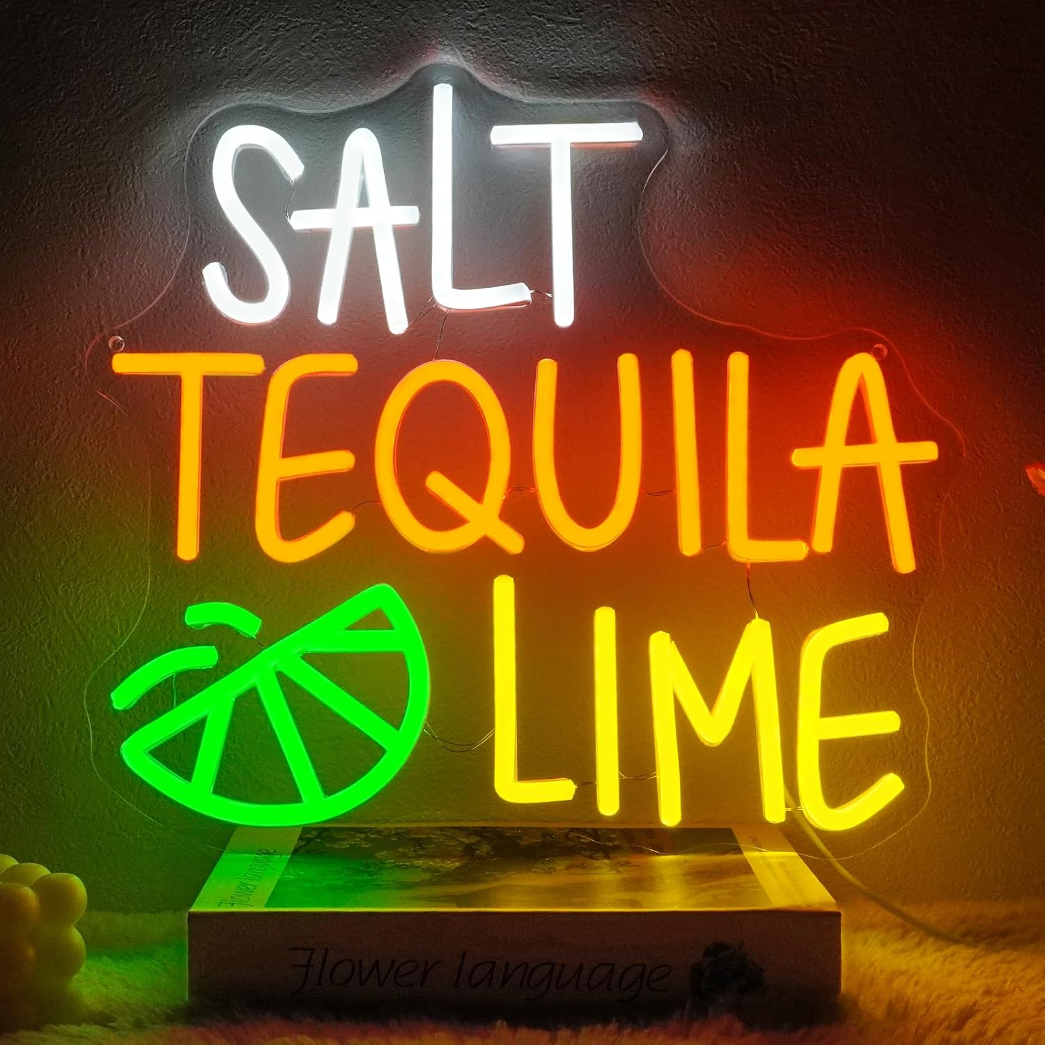 Commercial Kitchen Light - Lampu Neon LED Tequila Lime yang