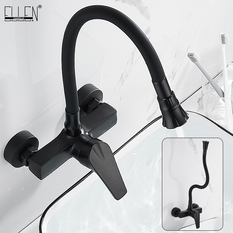 Commercial Kitchen Mixer Tap - Len keran wastafel dapur dudukan dinding
