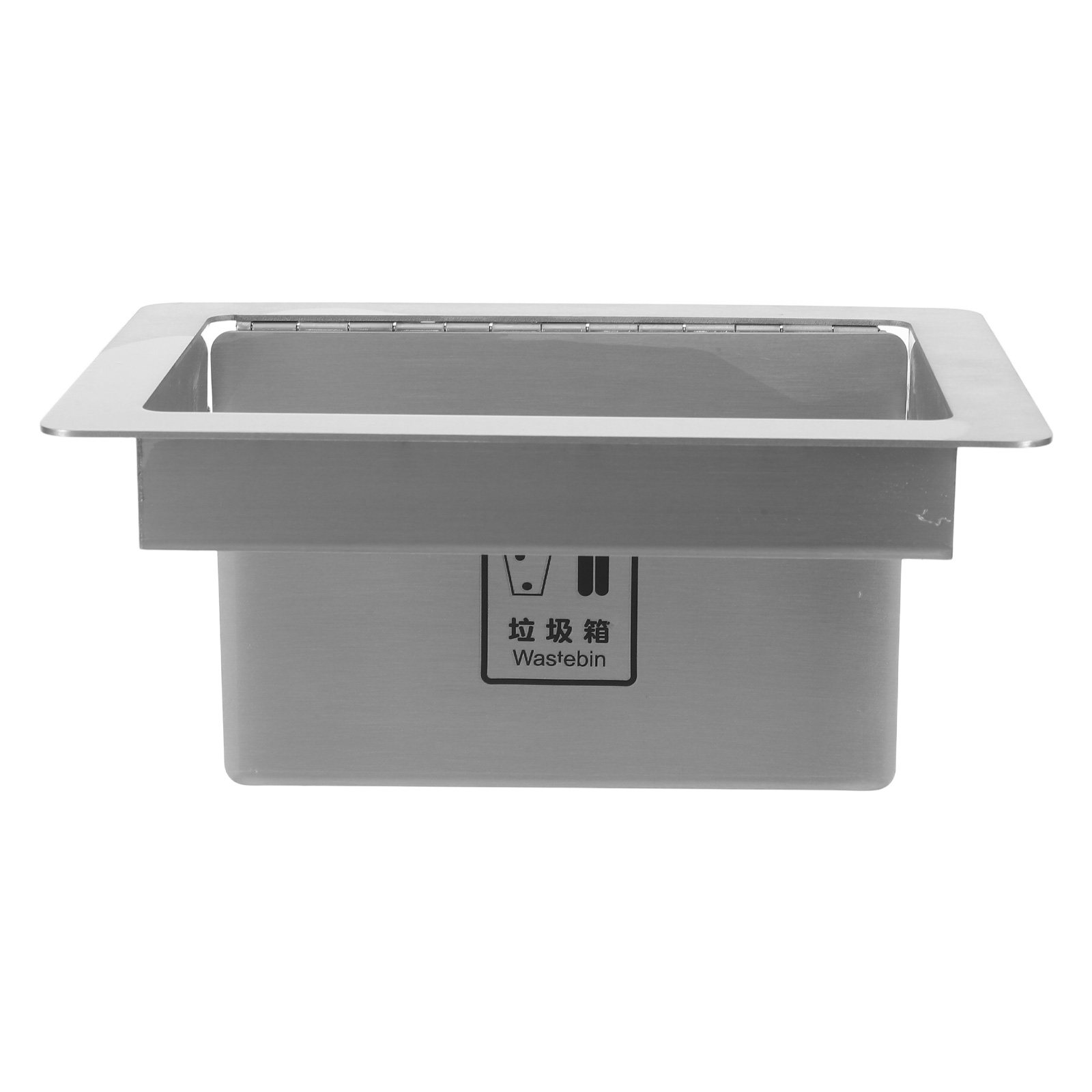 Commercial Kitchen Wall Covering - Tutup Tempat Sampah Tersembunyi dari Baja