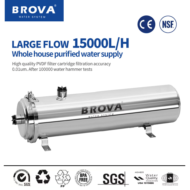 Commercial Kitchen Water Filter - BROVA Laju Aliran Super Tinggi 15000L
