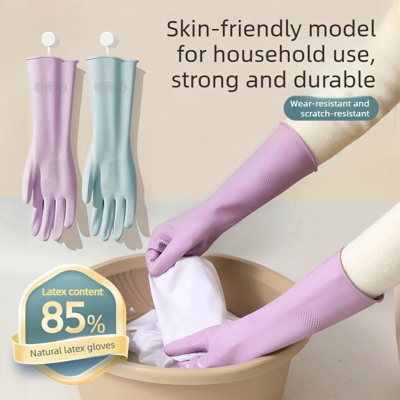 Commercial Kitchen Gloves - Sarung Tangan Pencuci Piring Lateks, dengan
