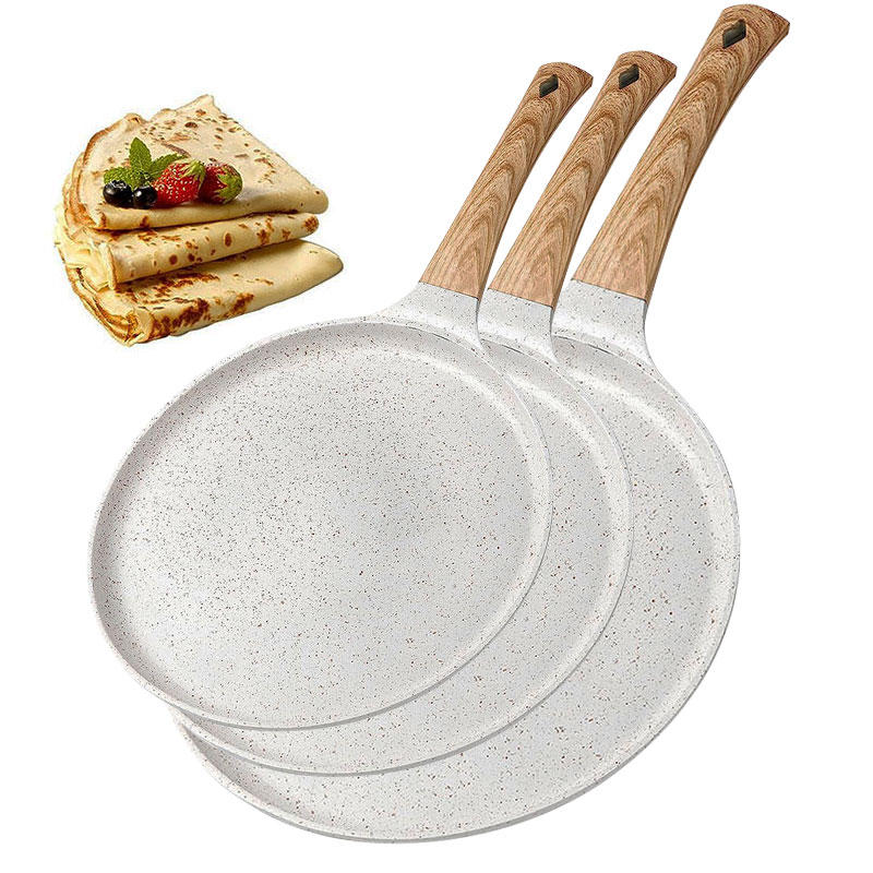 Crepe Maker Griddle - Wajan Crepe Anti Lengket 20/24/28cm, Wajan