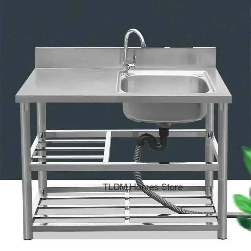 Commercial Kitchen Light - Wastafel Dapur Komersial Modern dengan Braket,