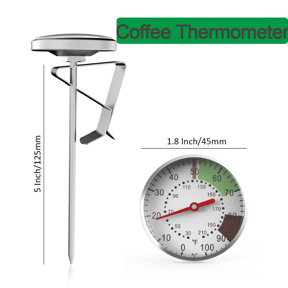 Commercial Kitchen Setup - 0-100 ° C Termometer Makanan Baja