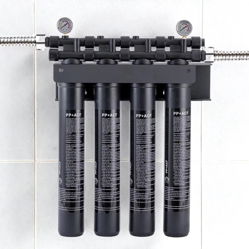 Commercial Kitchen Water Filter - Sistem Komersial 4 Tahap 20 Inci,