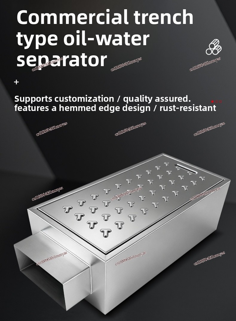 Commercial Kitchen Grease Interceptor - Pemisah Minyak dan Air Dapur Komersial