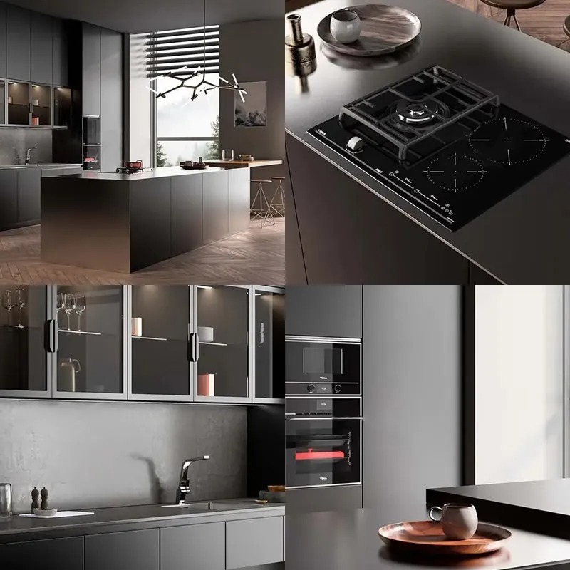 Commercial Kitchen Layouts - Dapur Stainless Steel Berkualitas Tinggi, Anti