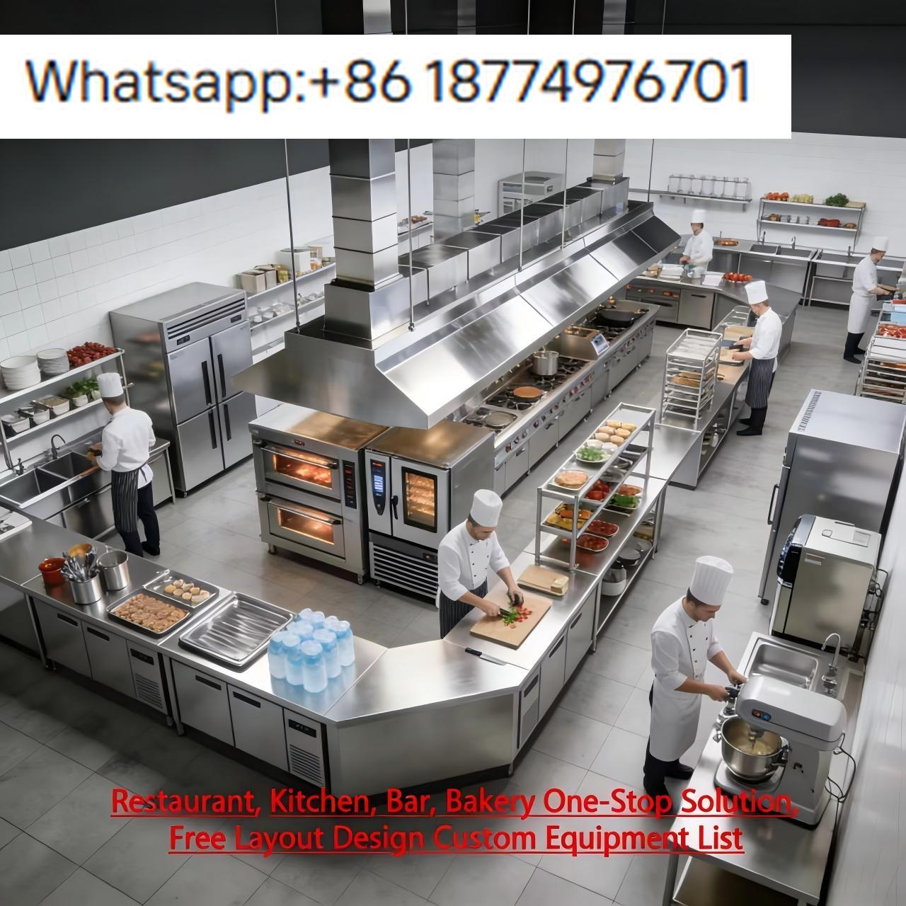 Commercial Kitchen Layouts - Peralatan Dapur Cepat Saji KFC, Desain