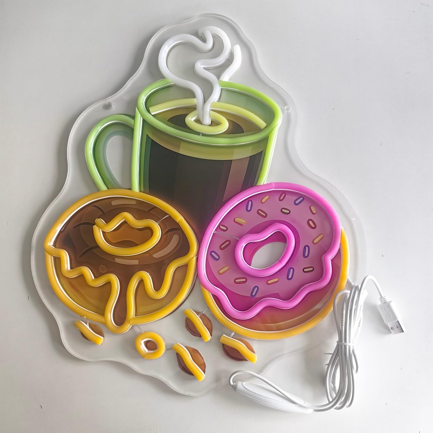 Lampu Neon LED Bentuk Donat, D - Commercial Kitchen Light ulasan dan harga