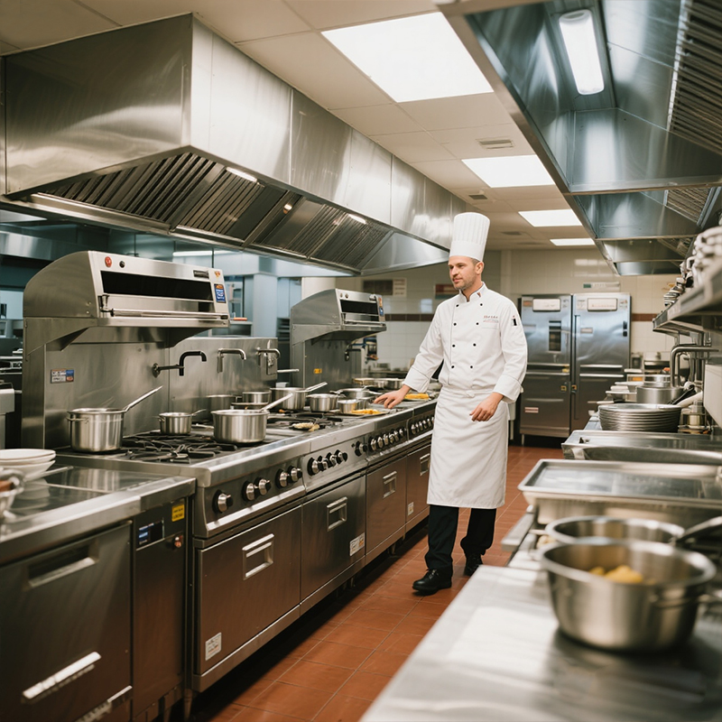 Peralatan Makanan Cepat Saji S - Commercial Kitchen Gas Line ulasan dan harga