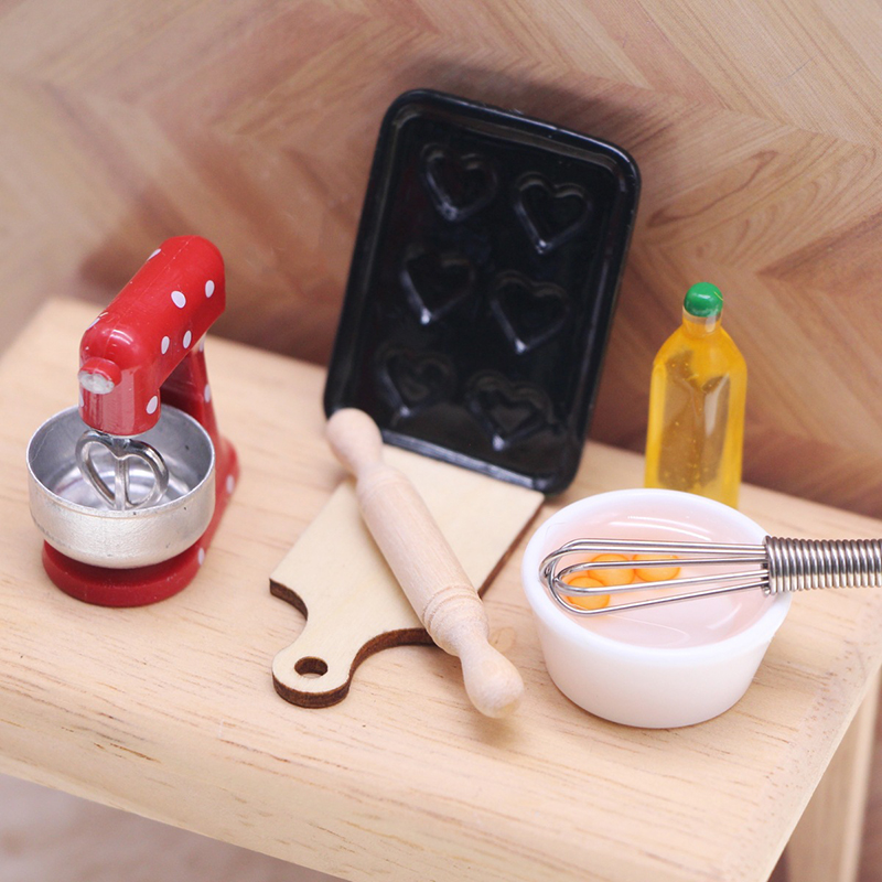 (.) 1:12 DIY Rumah Boneka Mini - Commercial Kitchen Setup ulasan dan harga