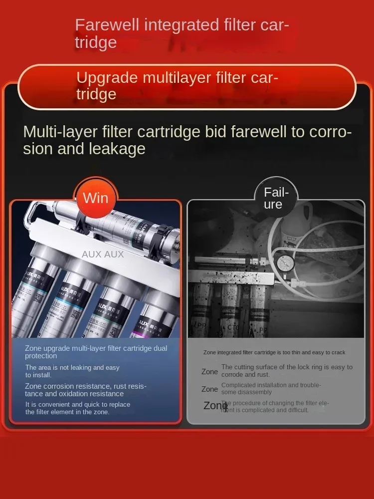 Penjernih Air Ultrafiltrasi Ru - Commercial Kitchen Water Filter ulasan dan harga