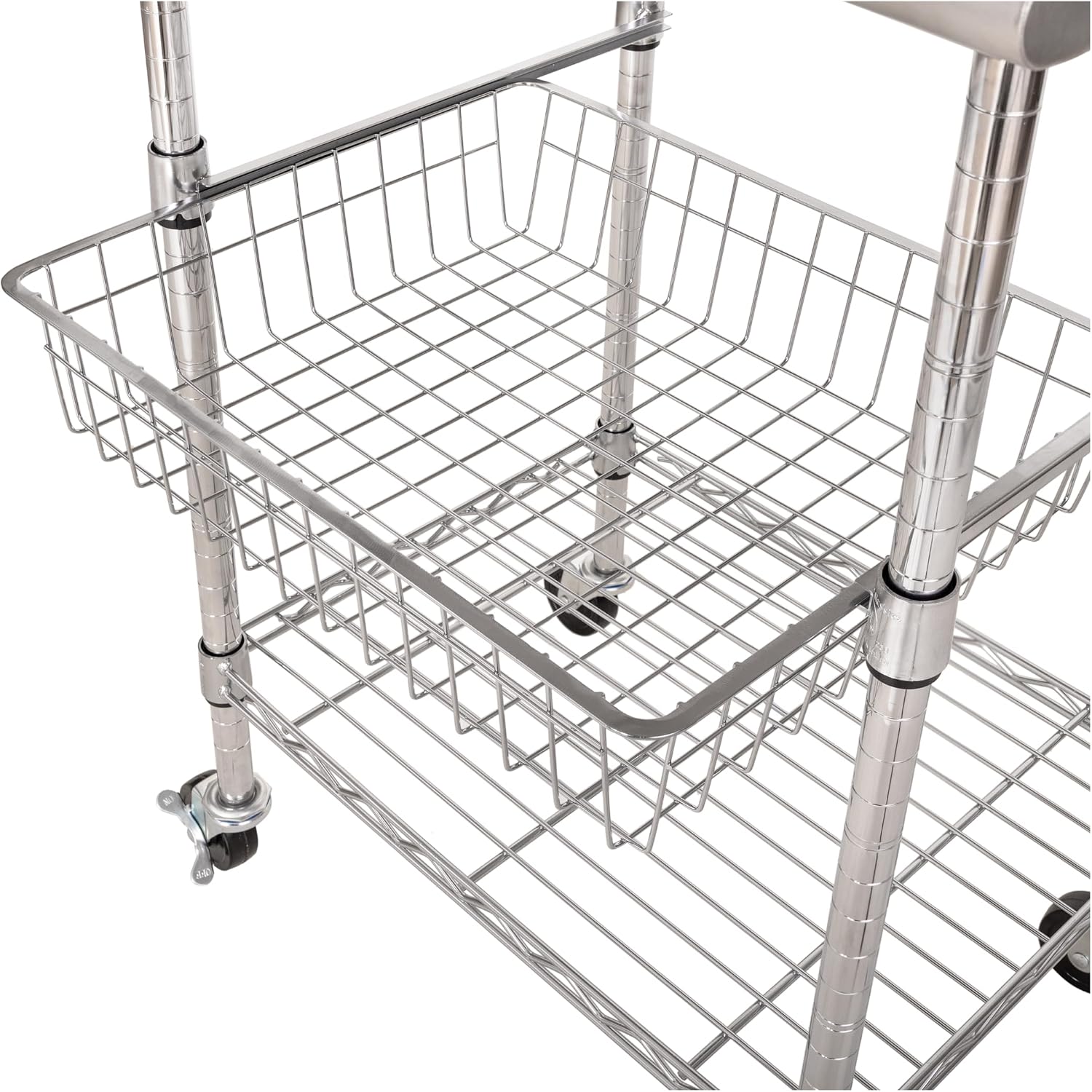Meja Kerja Makanan Komersial d - Commercial Kitchen Island On Wheels ulasan dan harga