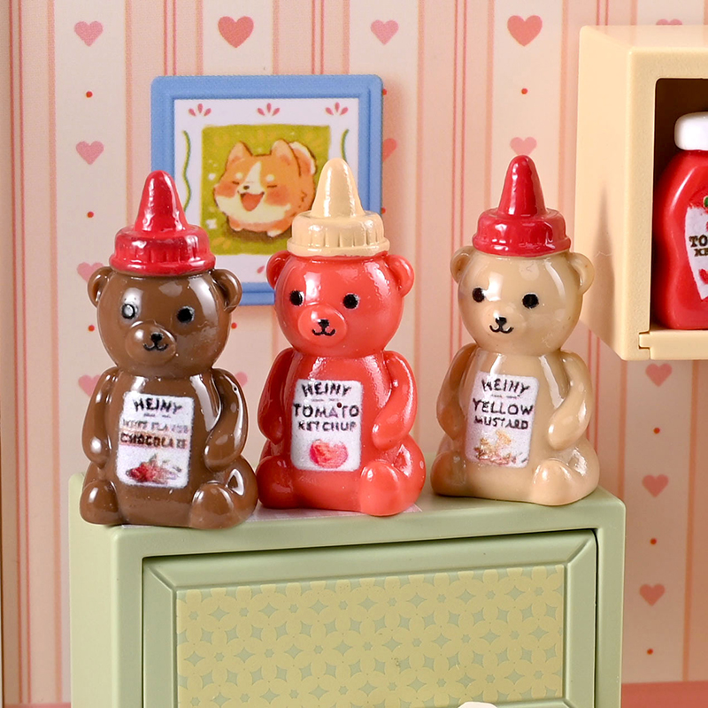 10 Buah 1/12 Rumah Boneka Simu - Commercial Kitchen Setup ulasan dan harga