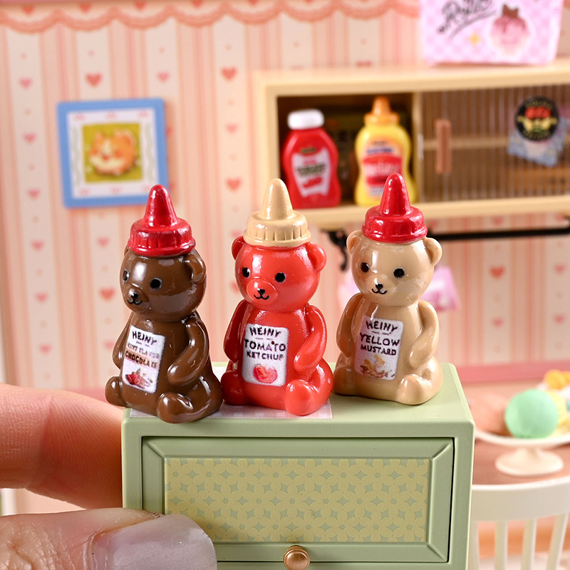 10 Buah 1/12 Rumah Boneka Simu - Commercial Kitchen Setup ulasan dan harga