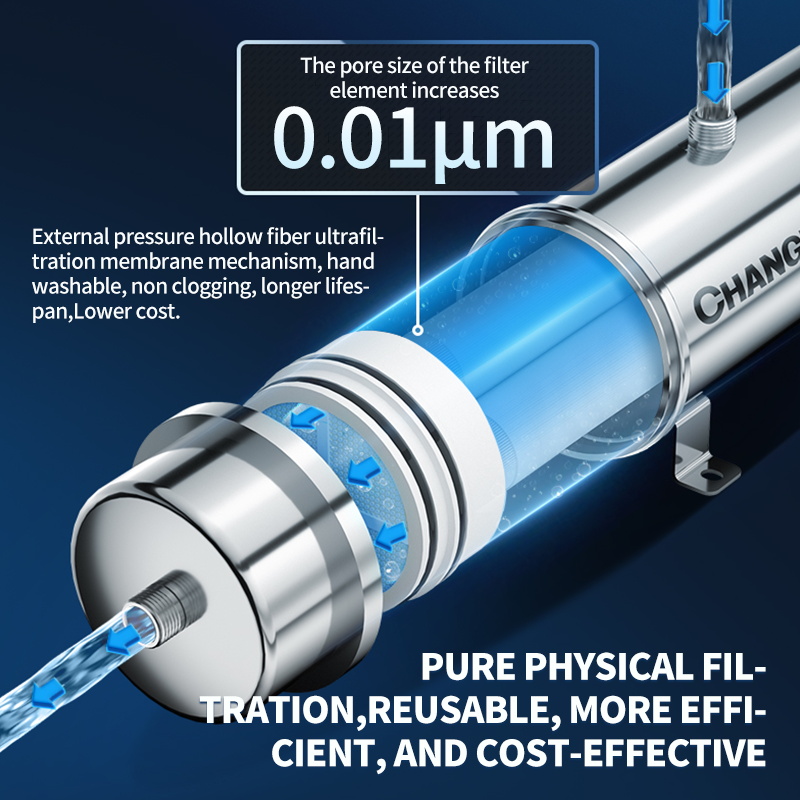 Sistem Filter Air PVDF yang Da - Commercial Kitchen Water Filter ulasan dan harga