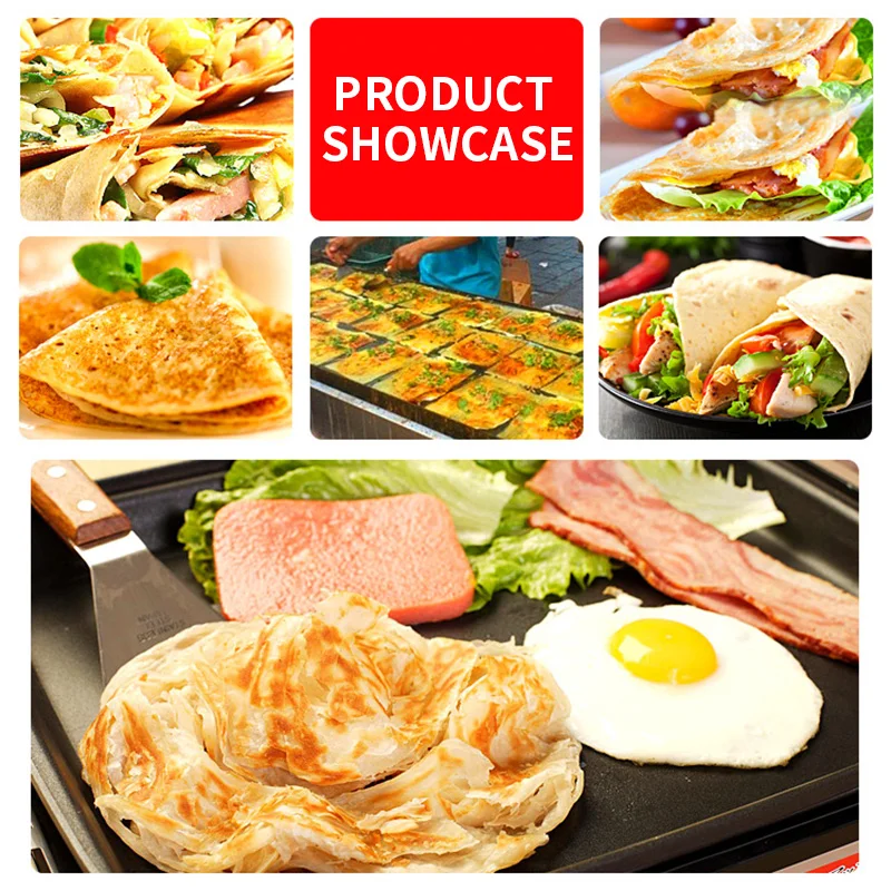 Pemanggang Pancake Elektrik Pu - Crepe Maker Griddle ulasan dan harga