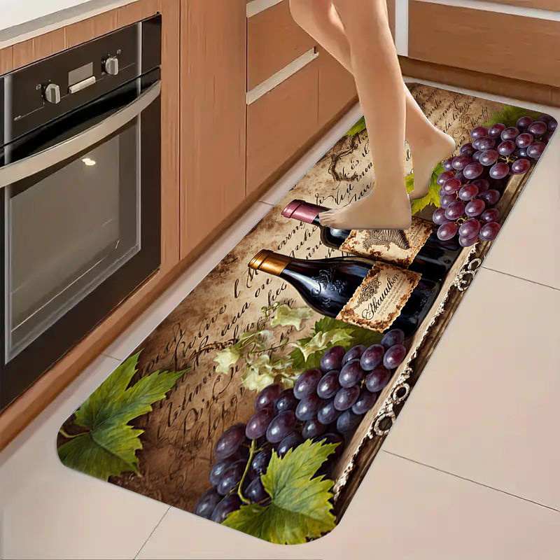 Karpet Dapur Gourmet Motif Bum - Commercial Kitchen Background ulasan dan harga