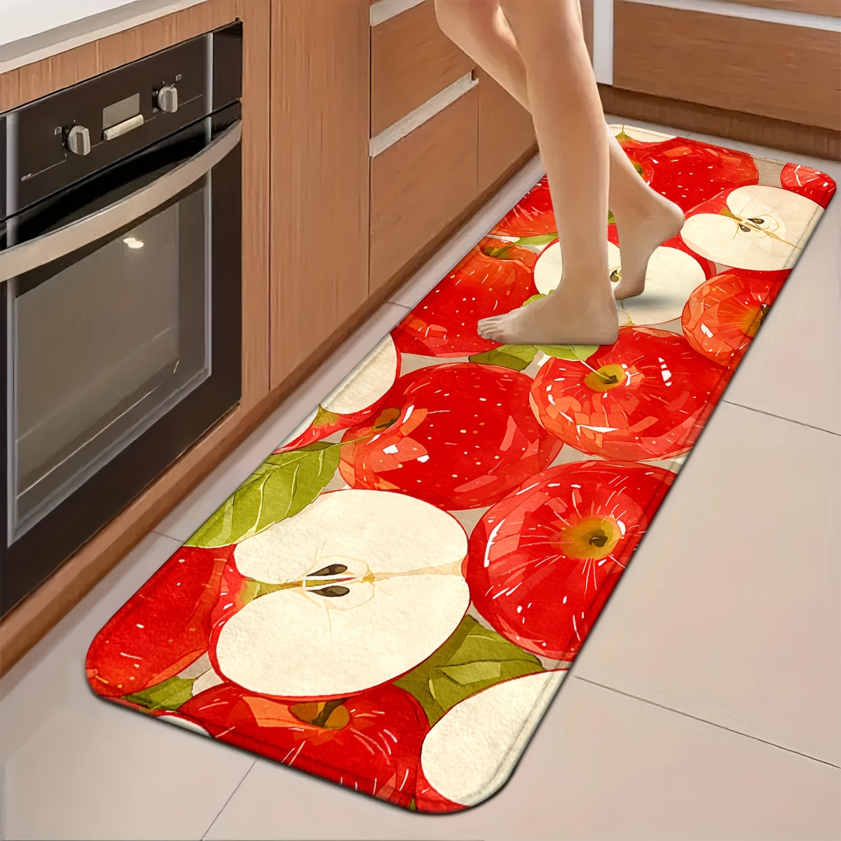 Karpet Dapur Gourmet Motif Bum - Commercial Kitchen Background ulasan dan harga