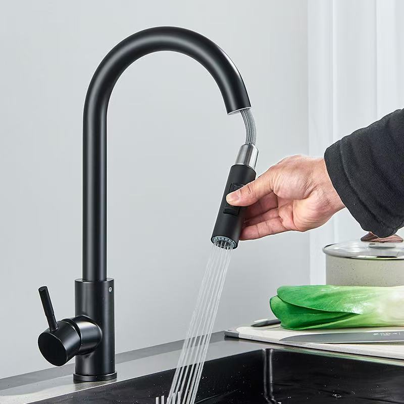 Keran Dapur Hitam Perak, Fungs - Commercial Kitchen Mixer Tap ulasan dan harga