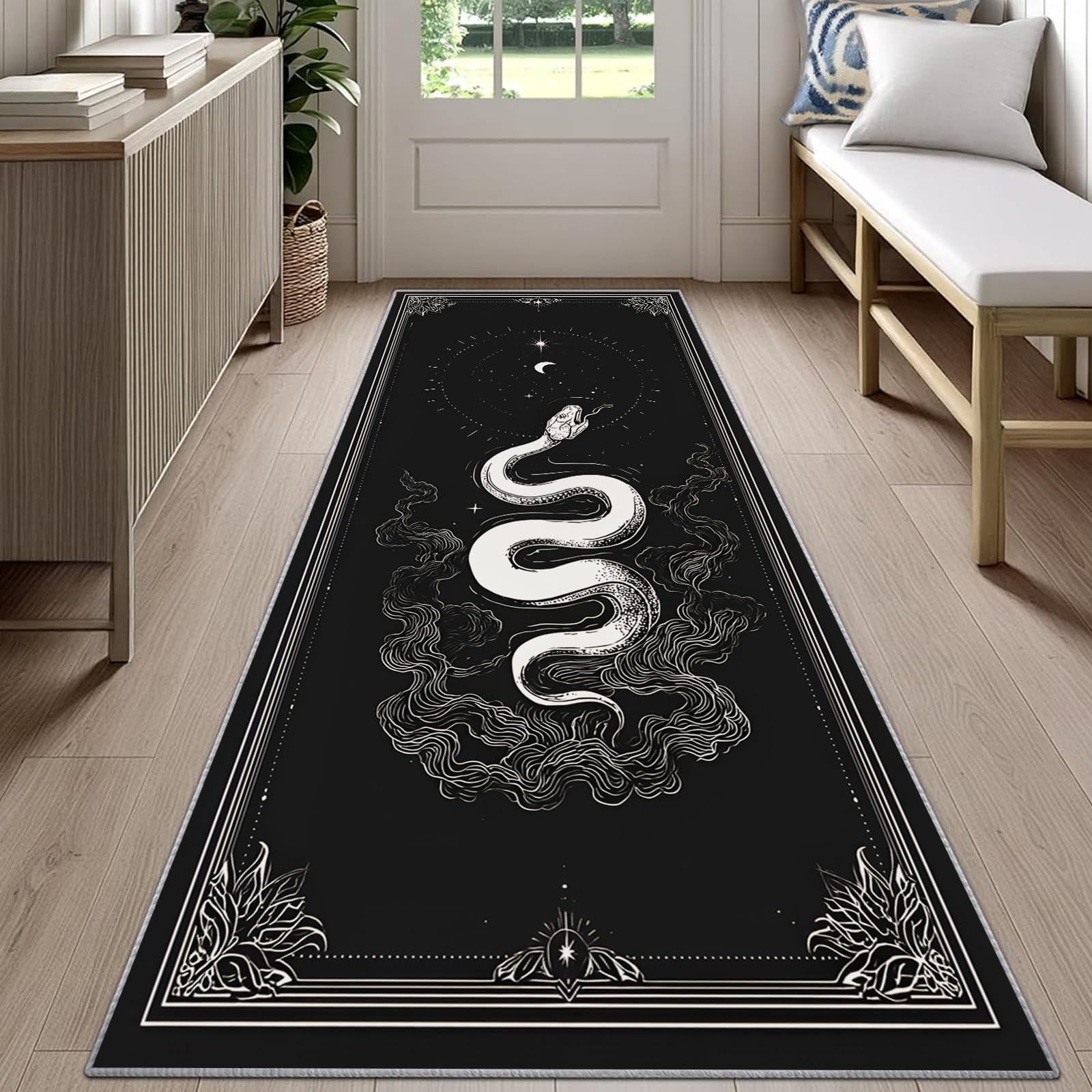 Karpet Gothic Snake Runner Lat - Commercial Kitchen Background ulasan dan harga