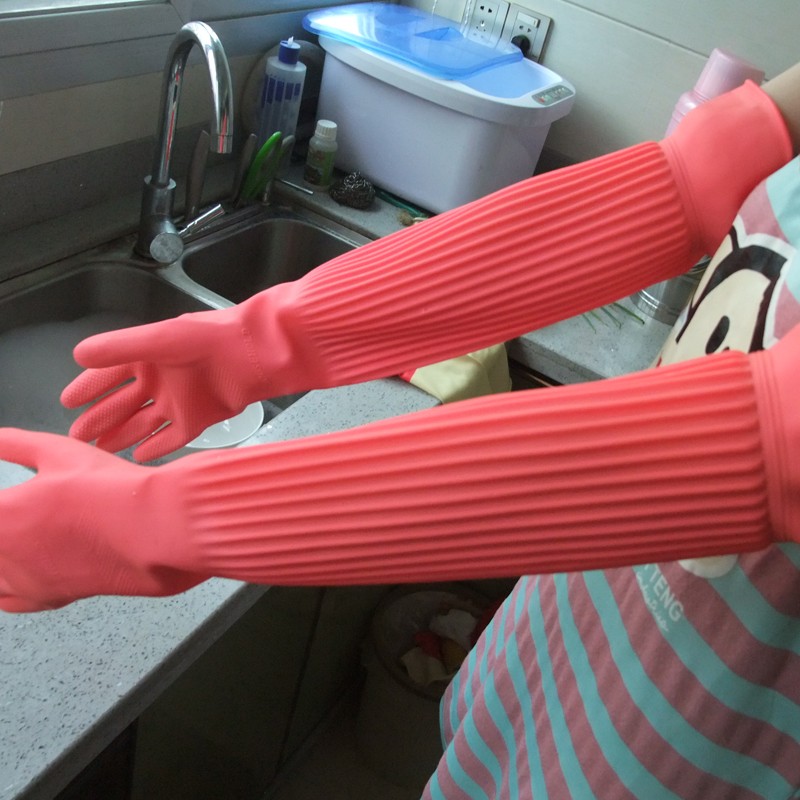 58Cm Alat Dapur Berulang Pembe - Commercial Kitchen Gloves ulasan dan harga