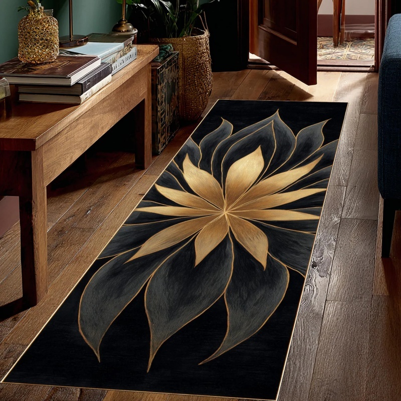 Karpet Alas Linen Ringan Motif - Commercial Kitchen Background ulasan dan harga