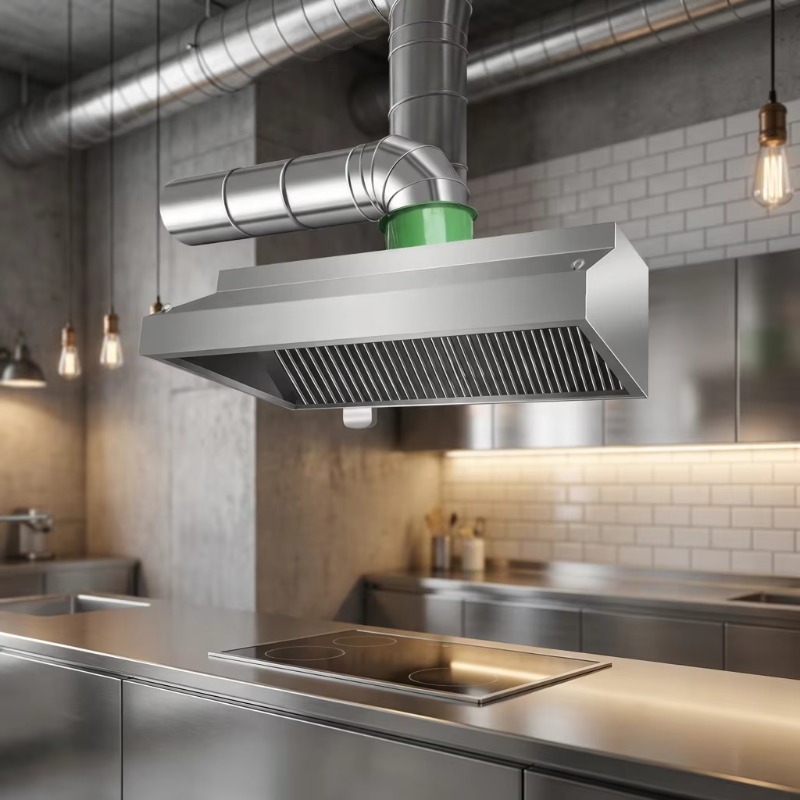 Penghisap Asap Dapur Kombinasi - Commercial Kitchen ulasan dan harga