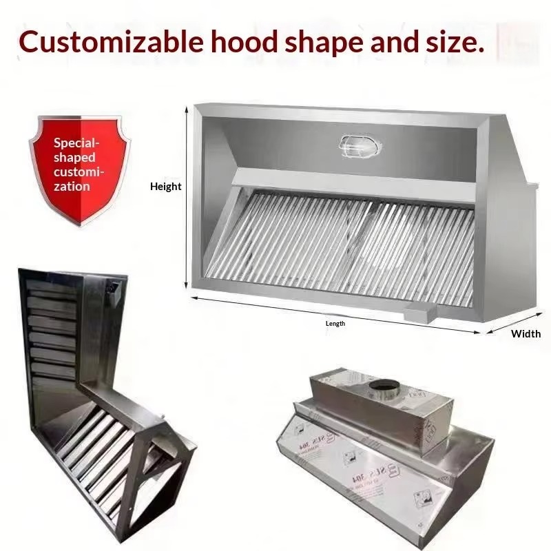 Penghisap Asap Dapur Kombinasi - Commercial Kitchen ulasan dan harga