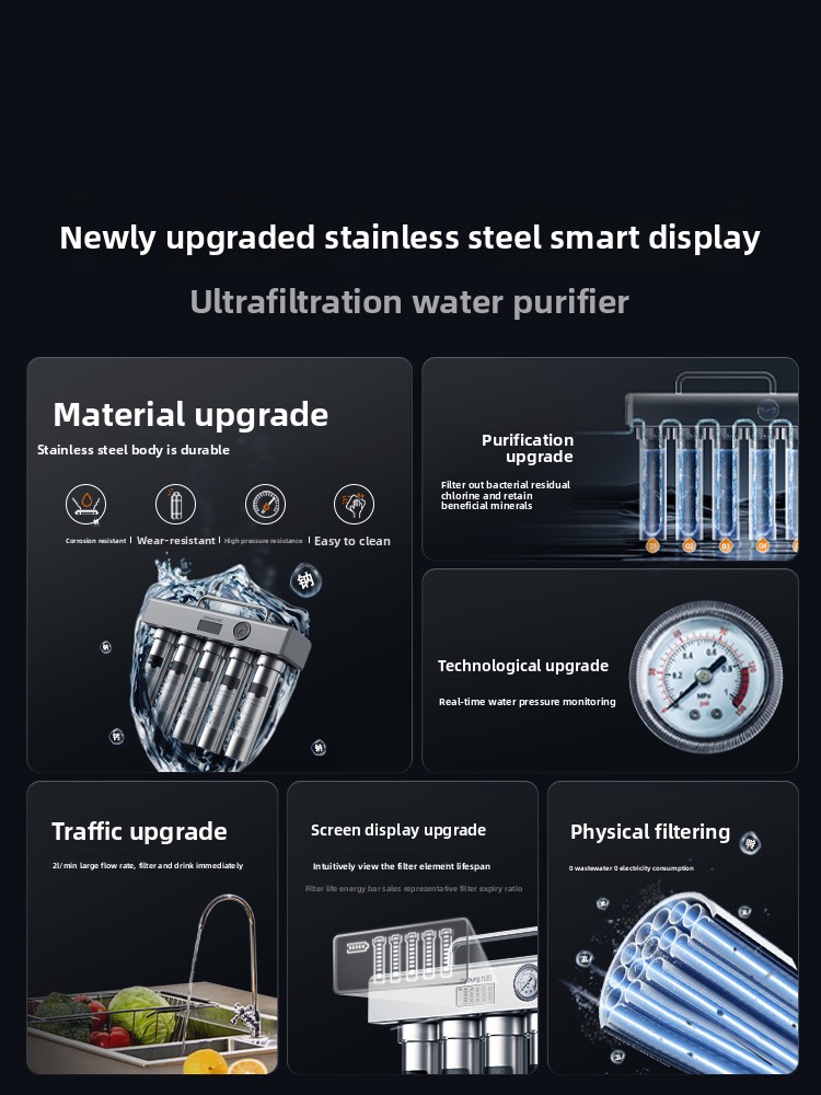 Penjernih air rumah tangga unt - Commercial Kitchen Water Filter ulasan dan harga
