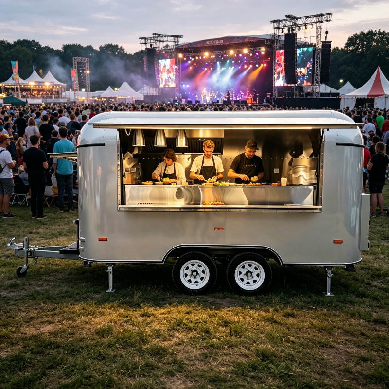 Gerobak Dapur Mobile dari Baja - Commercial Kitchen Layouts ulasan dan harga