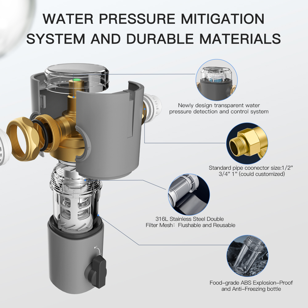 Sistem Pra-Filter Air Manual C - Commercial Kitchen Water Filter ulasan dan harga