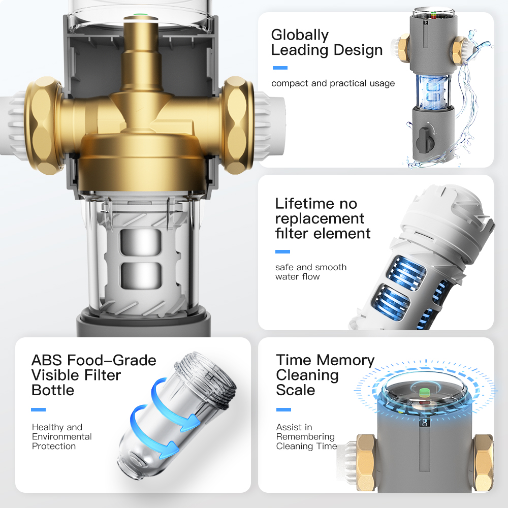 Sistem Pra-Filter Air Manual C - Commercial Kitchen Water Filter ulasan dan harga