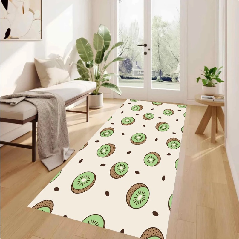 Karpet Lari Motif Nanas Kartun - Commercial Kitchen Background ulasan dan harga