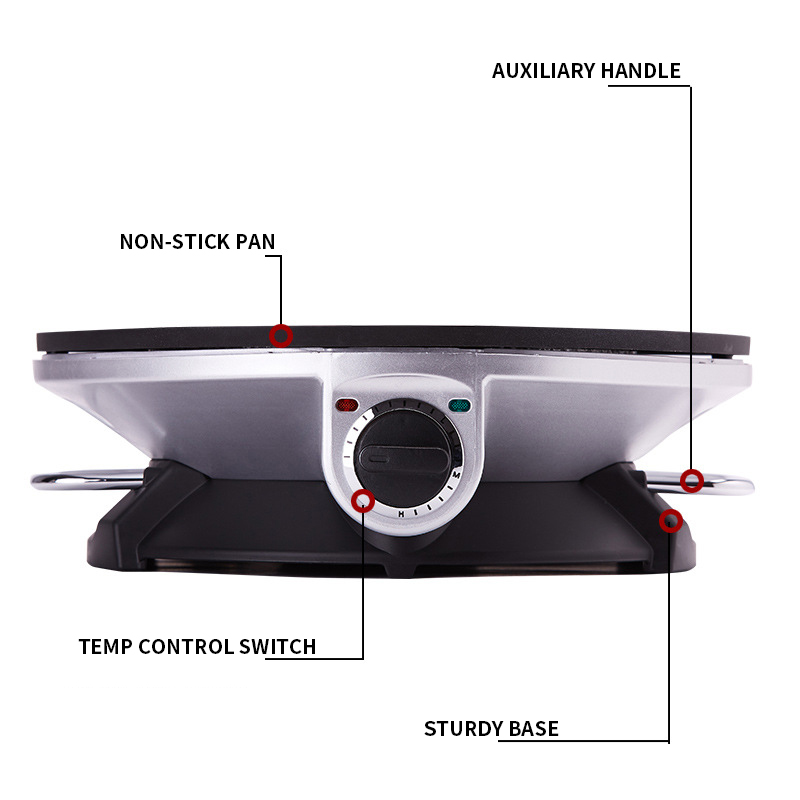 Pembuat Crepe Pancake Pan 32CM - Crepe Maker Griddle ulasan dan harga