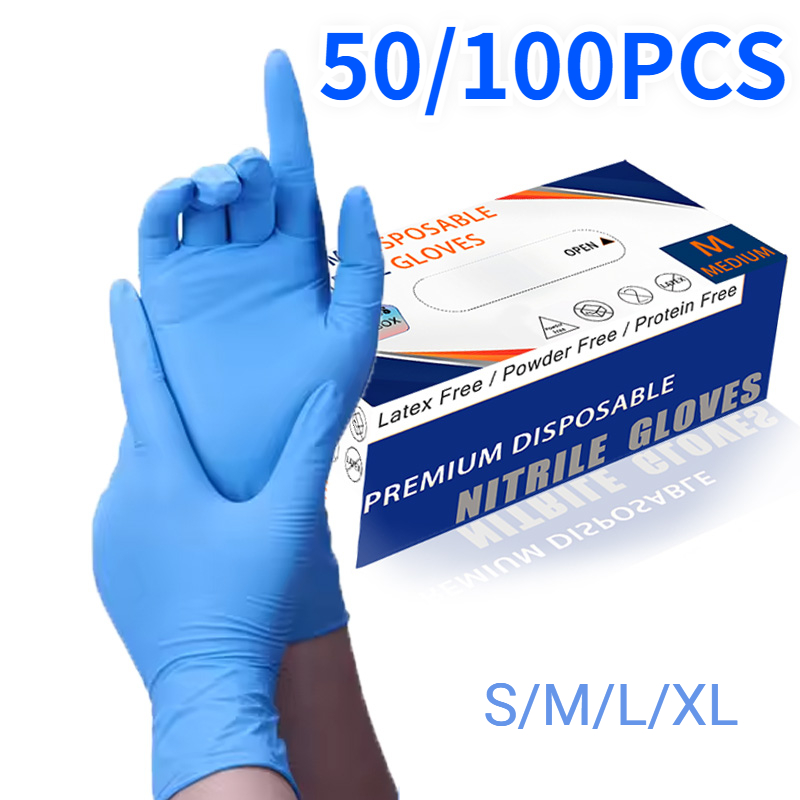 Sarung tangan nitril biru seka - Commercial Kitchen Gloves ulasan dan harga