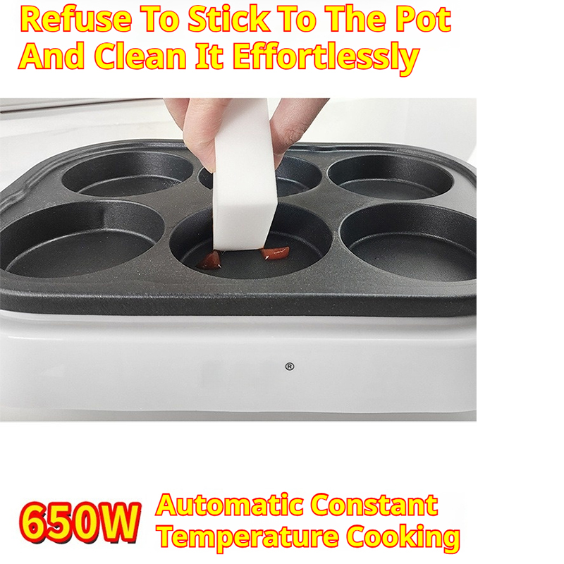 Pembuat Takoyaki Elektrik Mesi - Crepe Maker Griddle ulasan dan harga