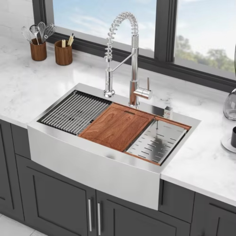Wastafel Dapur Farmhouse ATV H - Commercial Kitchen ulasan dan harga