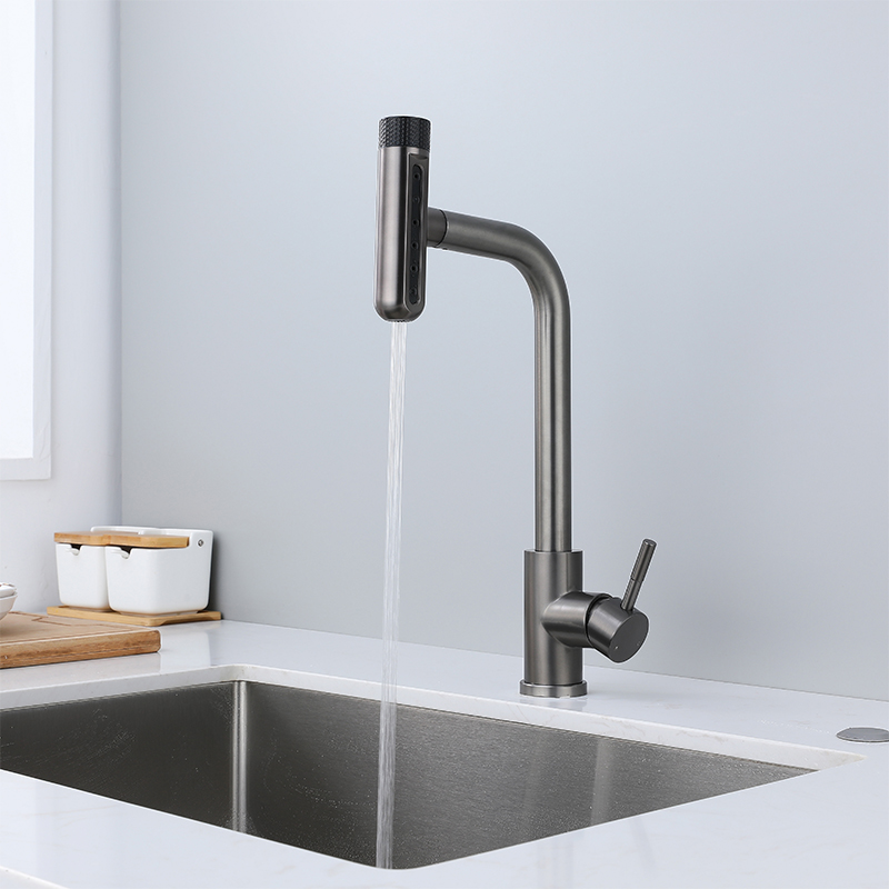 6 Mode keran dapur abu-abu rot - Commercial Kitchen Mixer Tap ulasan dan harga