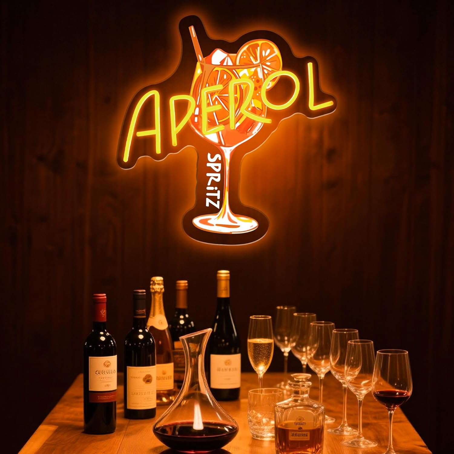 Lampu Neon LED Orange/Aperol S - Commercial Kitchen Light ulasan dan harga