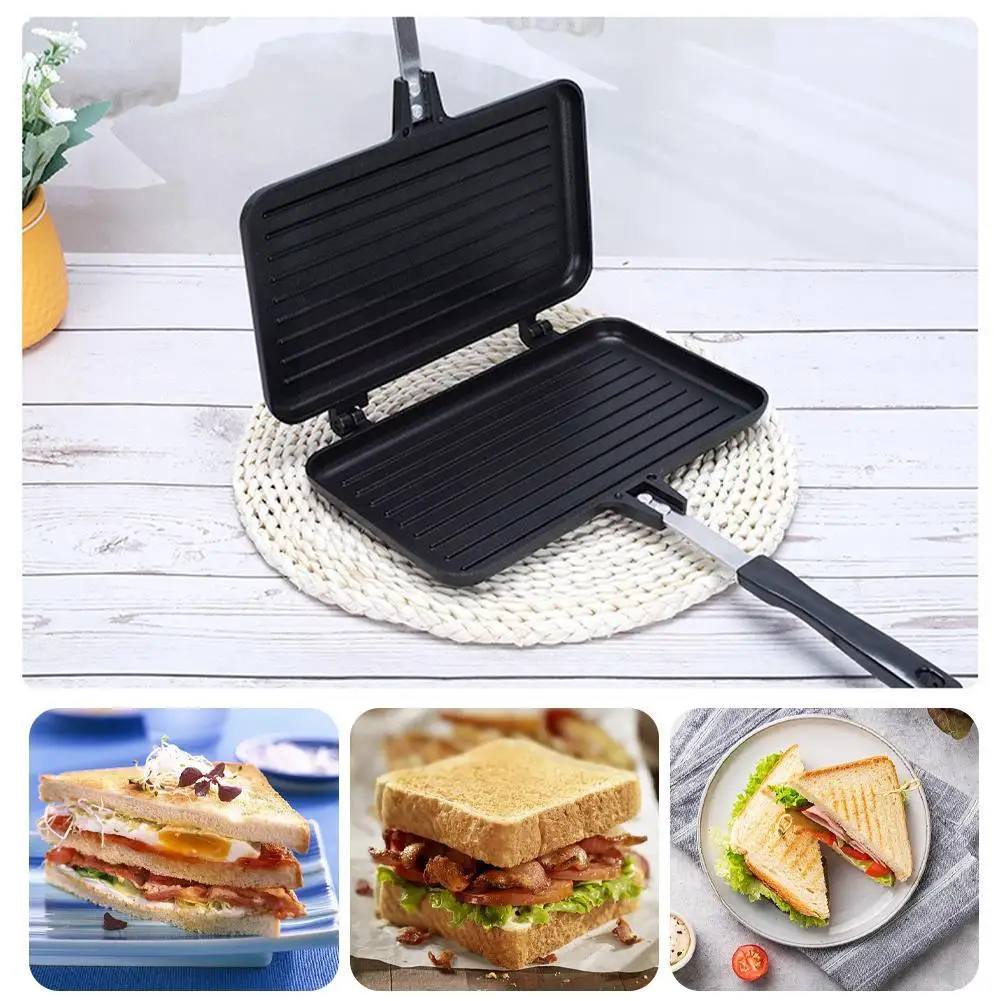 Wajan penggorengan dua sisi, a - Crepe Maker Griddle ulasan dan harga
