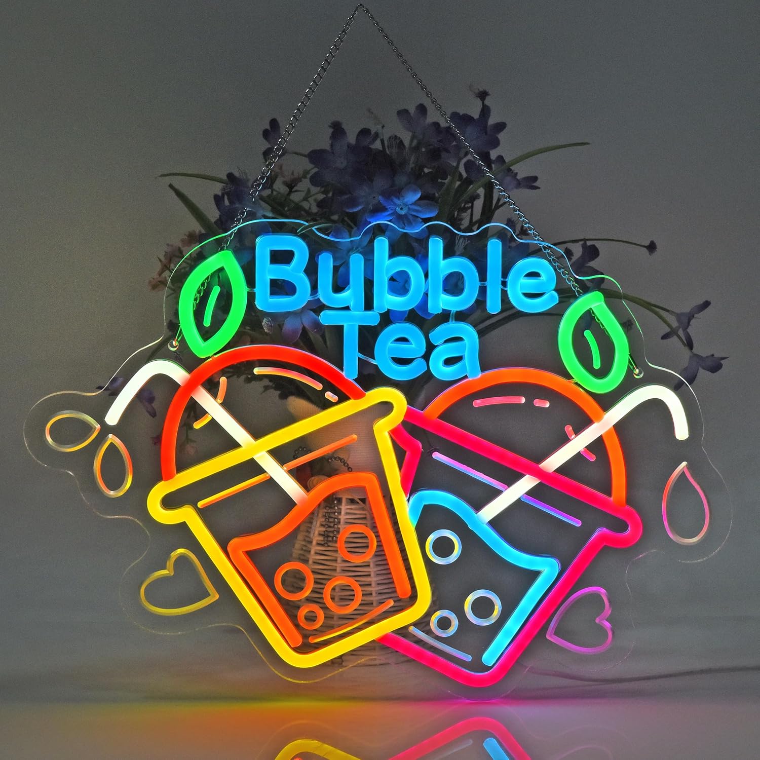 Lampu Neon Bubble Tea USB LED  - Commercial Kitchen Light ulasan dan harga