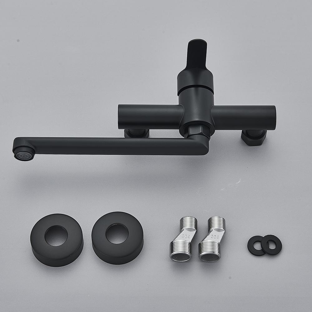 Keran dapur dinding hitam berp - Commercial Kitchen Mixer Tap ulasan dan harga