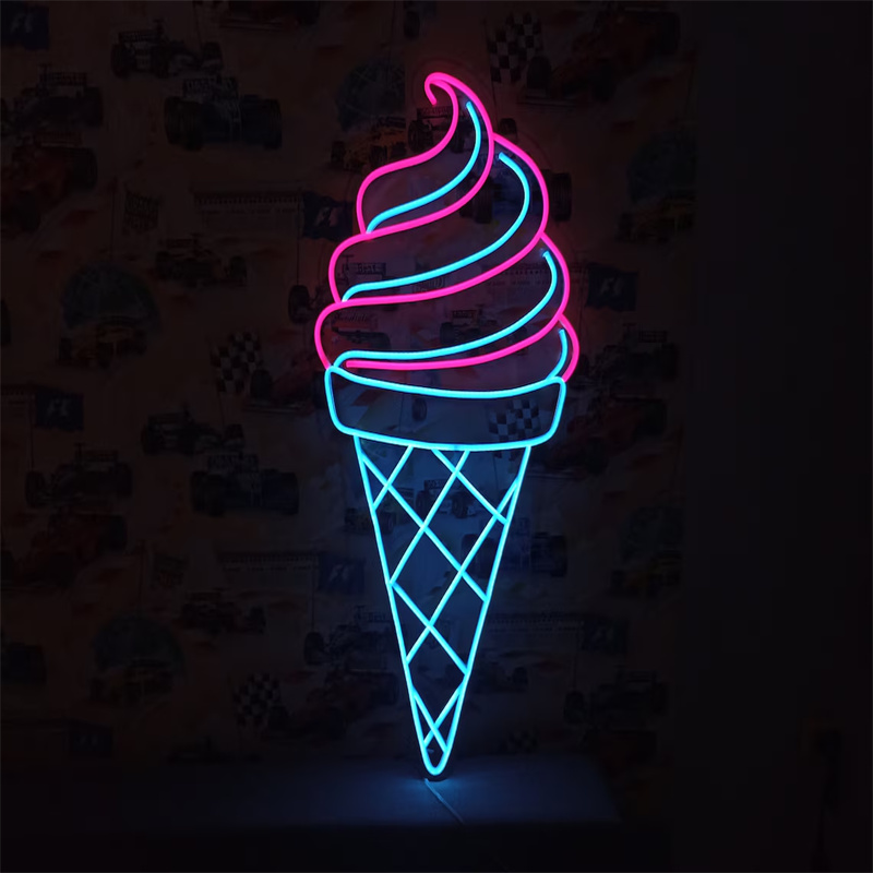 Lampu Neon LED Es Krim |   Dek - Commercial Kitchen Light ulasan dan harga