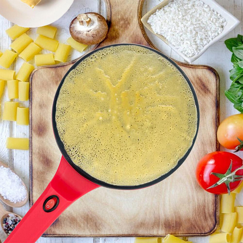 Pembuat Crepe Listrik Pemanas  - Crepe Maker Griddle ulasan dan harga