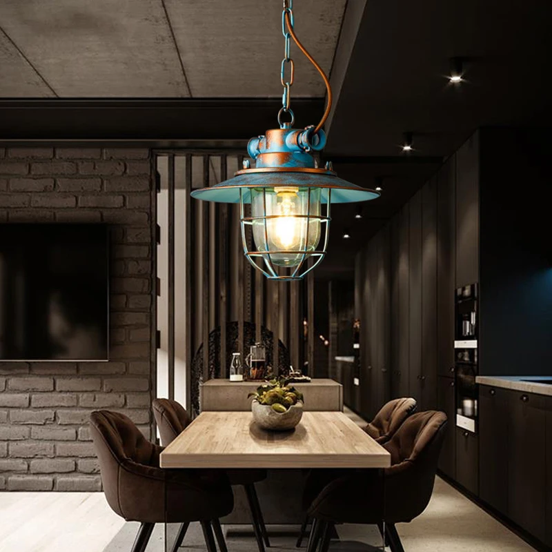 Lampu Gantung Vintage Kaca Gay - Commercial Kitchen Light ulasan dan harga