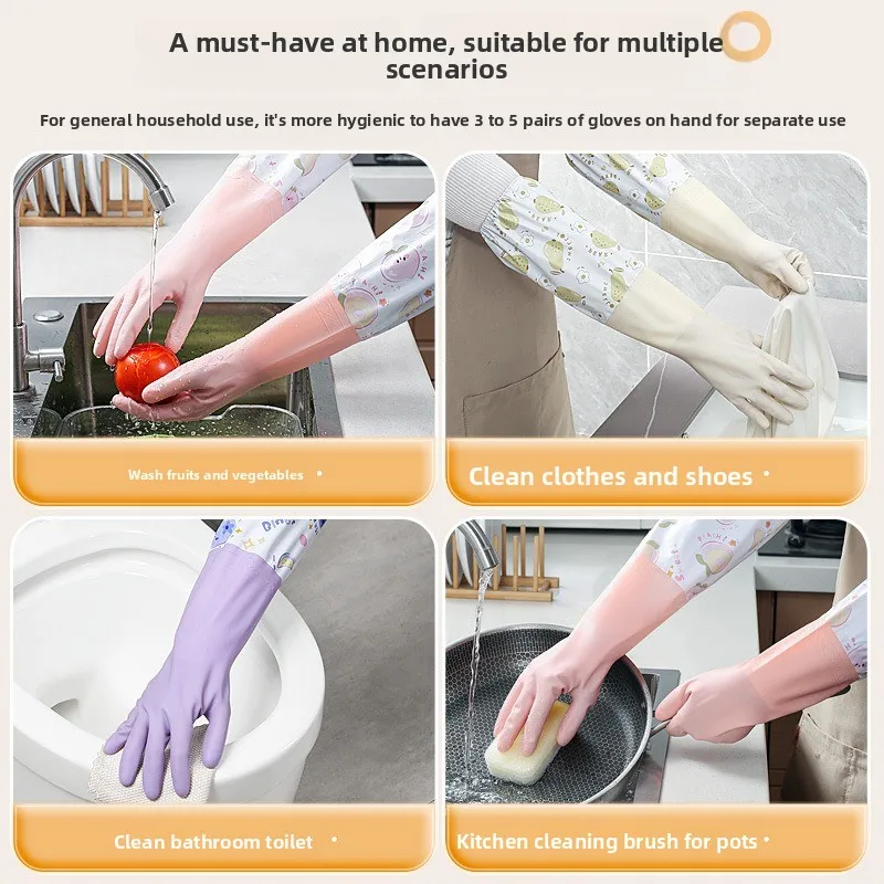 Sarung Tangan Cuci Piring Taha - Commercial Kitchen Gloves ulasan dan harga