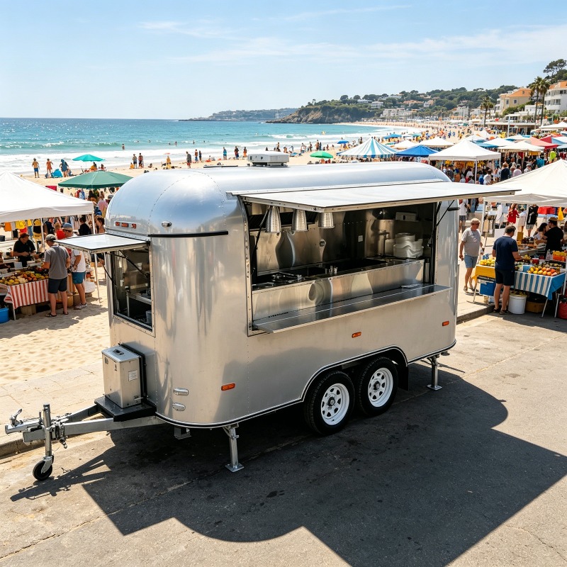 Gerobak Dapur Mobile dari Baja - Commercial Kitchen Layouts ulasan dan harga