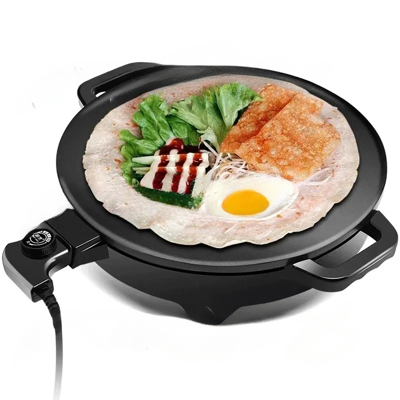 220V 50Hz 16 Inci Mogogo Pembu - Crepe Maker Griddle ulasan dan harga