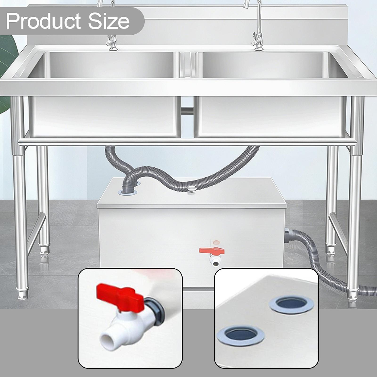 Penahan Minyak dari Baja Tahan - Commercial Kitchen Grease Interceptor ulasan dan harga